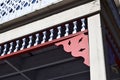 Victorian architecture in Cape May, New Jersey. Royalty Free Stock Photo