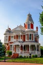 Victorian Brick Bed and Breakfast Home Royalty Free Stock Photo