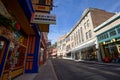 Victorian buildings on main street Bisbee Arizona Royalty Free Stock Photo