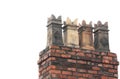 Victorian chimney pots Royalty Free Stock Photo