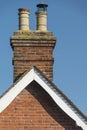 Victorian chimney stack Royalty Free Stock Photo