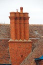 Victorian chimney stack Royalty Free Stock Photo