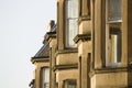 Victorian colony homes made of sandstone in Edinburgh, Scotland