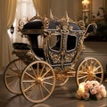 Victorian Elegance: Horse-drawn Carriages in Ornate Decor