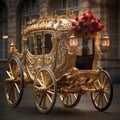 Victorian Elegance: Horse-drawn Carriages in Ornate Decor