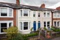 Victorian era bay fronted terrace houses