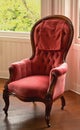 Victorian era chair Royalty Free Stock Photo