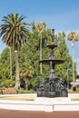 Victorian fountain in Albart Park, Auckland.