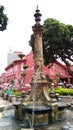 Victorian fountain at Malacca