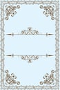 Victorian frame Royalty Free Stock Photo