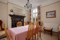 Victorian furnished dining room