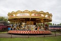 The Victorian Gallopers Roundabout carousel Royalty Free Stock Photo