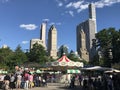 Victorian Gardens at Wollman Rink in Central Park in New York City