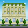 Victorian Georgian House Building Royalty Free Stock Photo