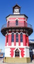 The Victorian Gothic-style Clock Tower is an icon of the old Cape Town harbour, South Afrcia Royalty Free Stock Photo