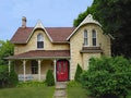 Victorian Gothic style farm house Royalty Free Stock Photo