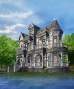Victorian house Royalty Free Stock Photo