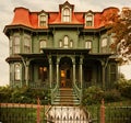 cape may Victorian home Royalty Free Stock Photo