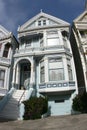 Victorian house in San Fransisco Royalty Free Stock Photo