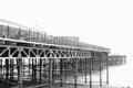 The victorian pier at Hastings, East Sussex, England