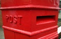 Victorian post box Royalty Free Stock Photo