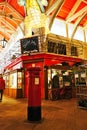 Victorian Post Box Oxford Covered market Royalty Free Stock Photo