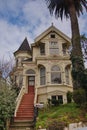 Victorian residential building in San Francisco Royalty Free Stock Photo