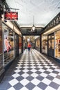 Victorian Shopping Arcade in Harrogate.