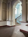 Victorian Stairs, Independence hall, Philadelphia Pennsylvania a Royalty Free Stock Photo