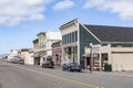 Victorian storefronts in Ferndale, USA