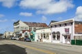 Victorian storefronts in Ferndale, USA