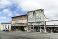 Victorian storefronts in Ferndale, USA