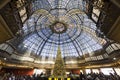 Victorian tainted glass ceiling Royalty Free Stock Photo