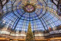 Victorian tinted glass ceiling Royalty Free Stock Photo