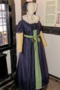 Victorian traditional dress at Tudor House Museum Worcester - United Kingdom