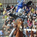 A Victorious Knight at the Arizona Renaissance Festival Royalty Free Stock Photo