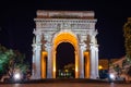 Victory Arch at night