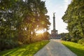 View at Victory Column in Berlin Royalty Free Stock Photo