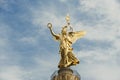 Victory column, angel of peace, Berlin, Europe. Royalty Free Stock Photo