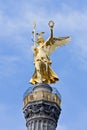 The Victory Column berlin germany Royalty Free Stock Photo