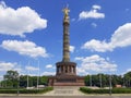 Victory Column in Berlin - Siegessaule Royalty Free Stock Photo