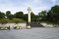 Victory Column of the Independence of Estonia in Tallinn Royalty Free Stock Photo