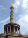 The Victory Column is a monument in Berlin, Germany. Royalty Free Stock Photo