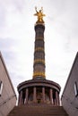 Victory Column ( Siegessaule ) in Berlin Royalty Free Stock Photo