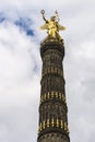 The Victory Column & x28;Siegessaule& x29; in Berlin, Germany Royalty Free Stock Photo