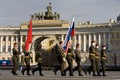 Victory Day parade rehearsal