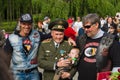 Victory Day (9 May) in Treptower Park. Berlin, Germany