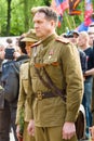 Victory Day (9 May) in Treptower Park. Berlin, Germany