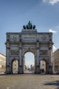 Victory Gate Siegestor in Munich, Germany, 2015