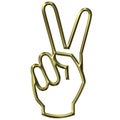 Victory Hand Sign